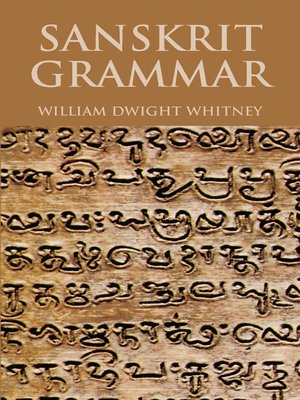 cover image of Sanskrit Grammar